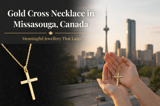 Gold Cross Necklace in Mississauga, Canada – Meaningful Jewellery That Lasts