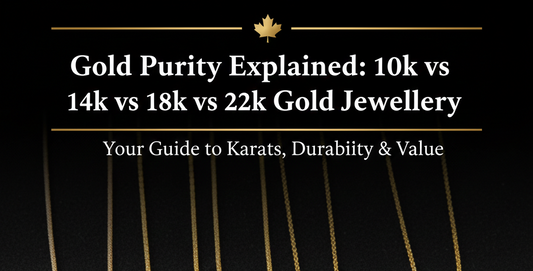 Gold Purity Explained: 10k vs 14k vs 18k vs 22k Gold Jewellery