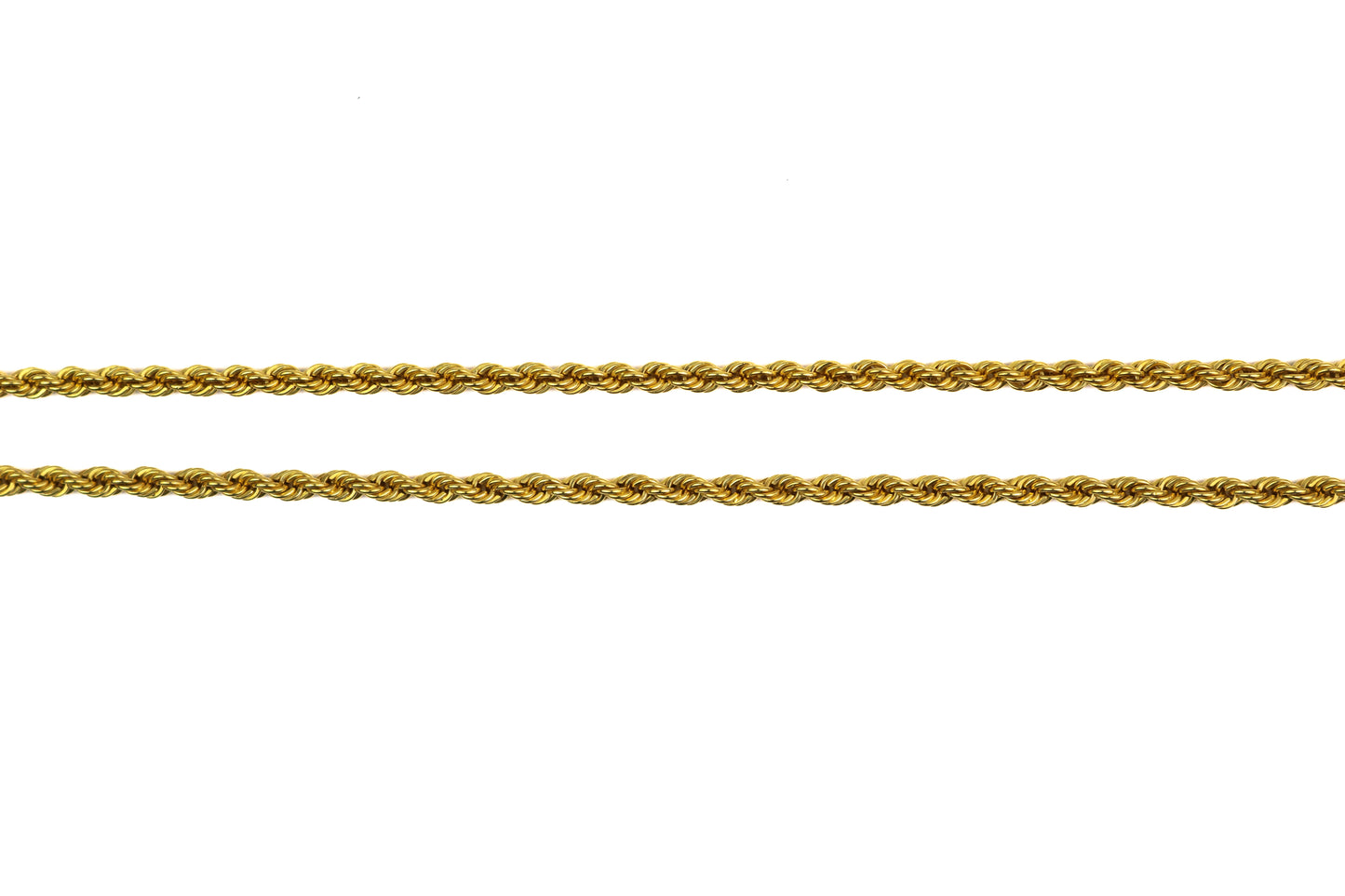 20" 22K Gold Laser Designer Mens Chain