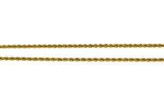 20" 22K Gold Laser Designer Mens Chain