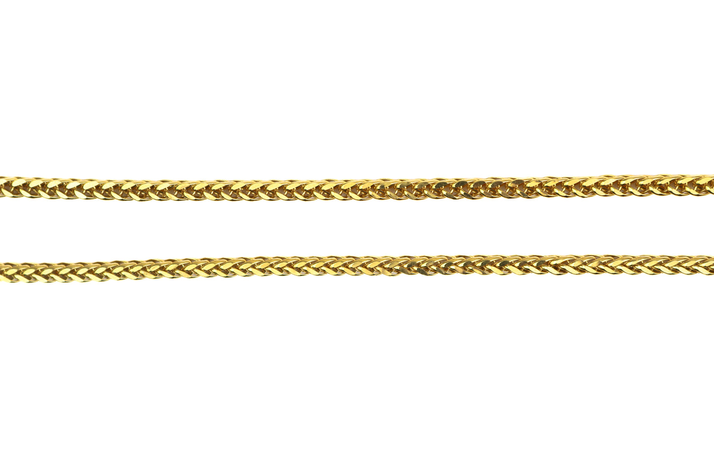 22" 22K Gold Laser Designer Mens Chain