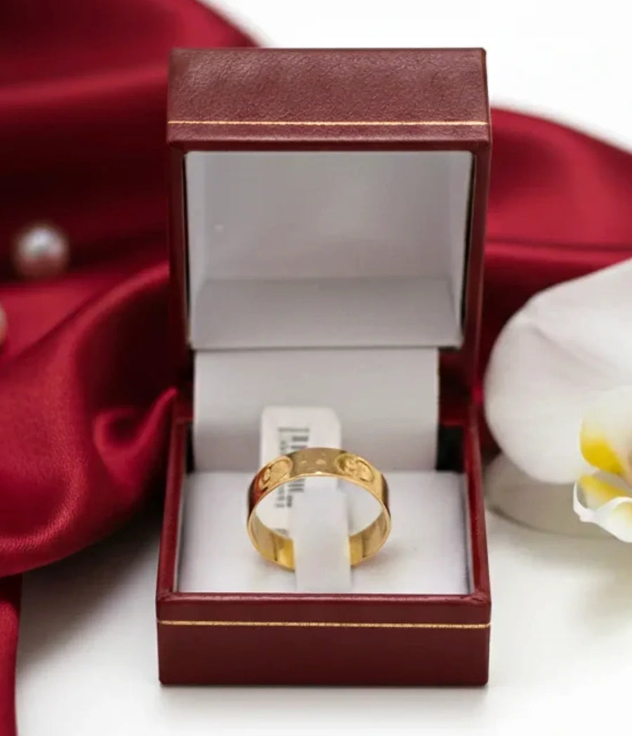 22K Gold Ring 4.5 Gram Elegant Daily Wear Design