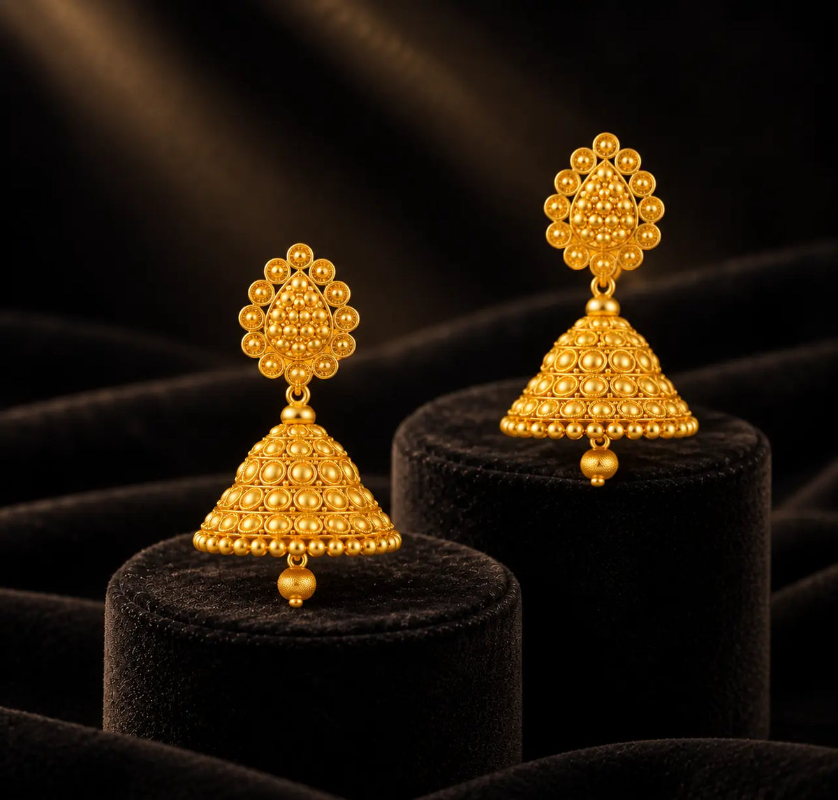 22K Gold Earrings
