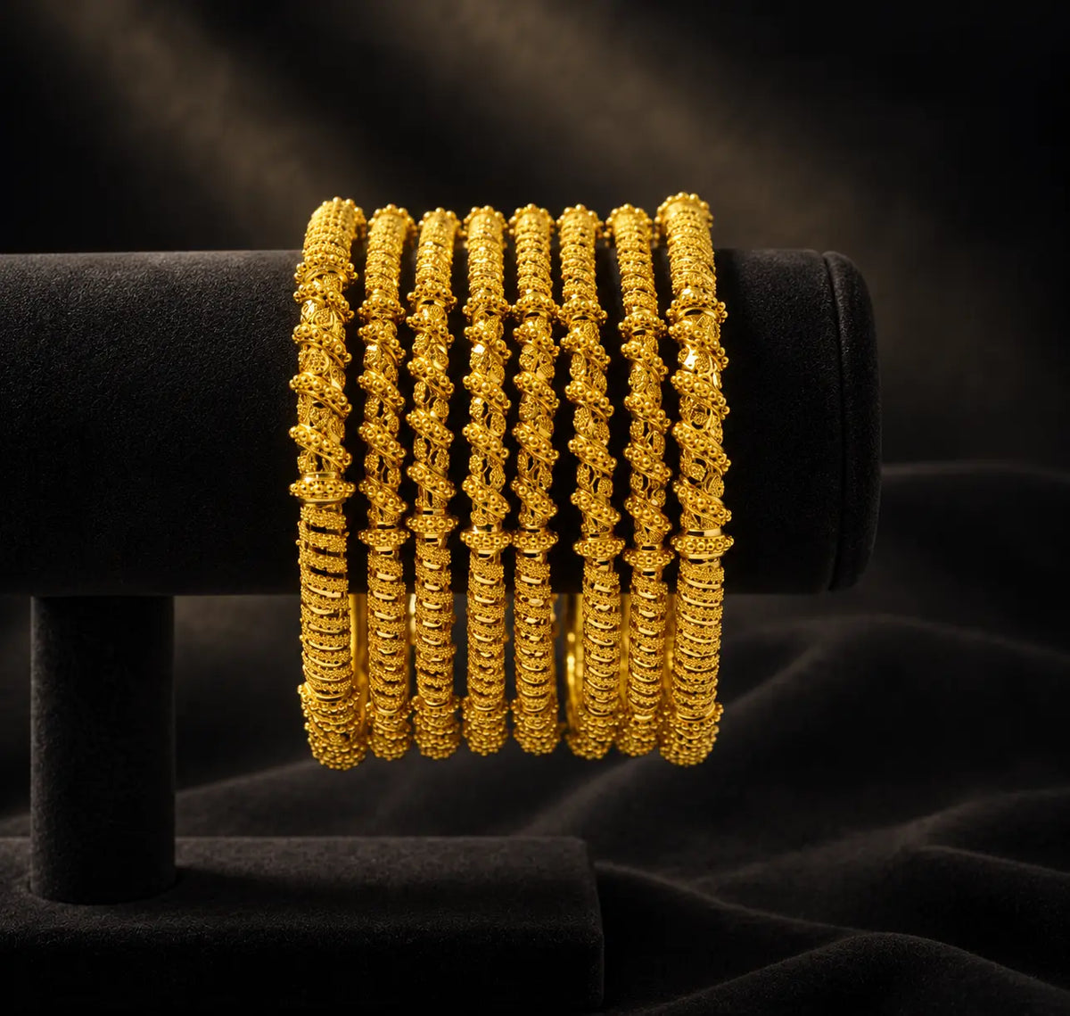 22K Gold Bangles