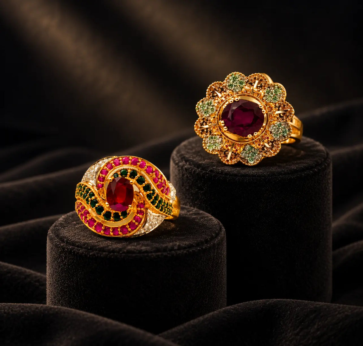 22K Gold Rings