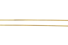 28" 22K Gold Designer Foxtail Chain
