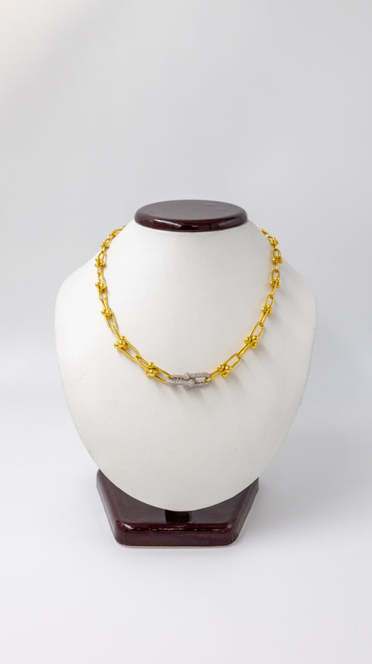 21k Tiffany Chain Necklace and Set