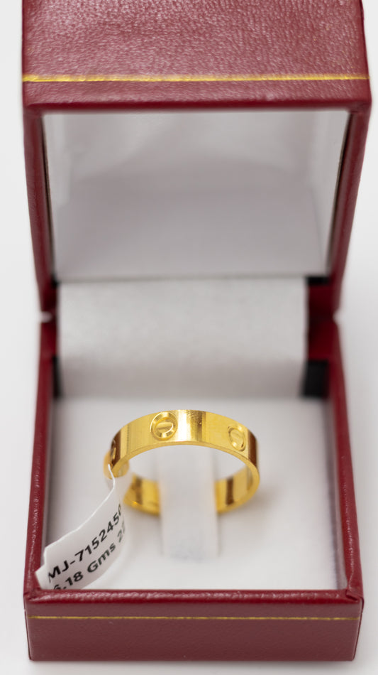 22k Cartier Gold Ring