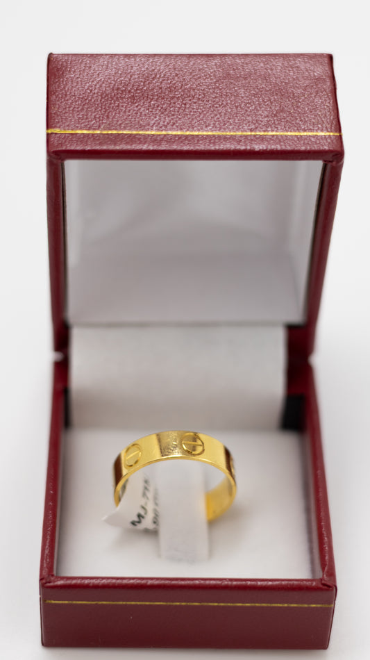 22k Cartier Gold Ring