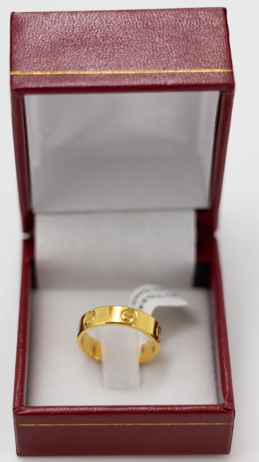 22k Cartier Gold Ring