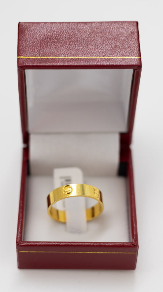 22k Cartier Gold Ring