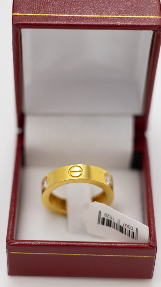 22k Cartier Gold Ring