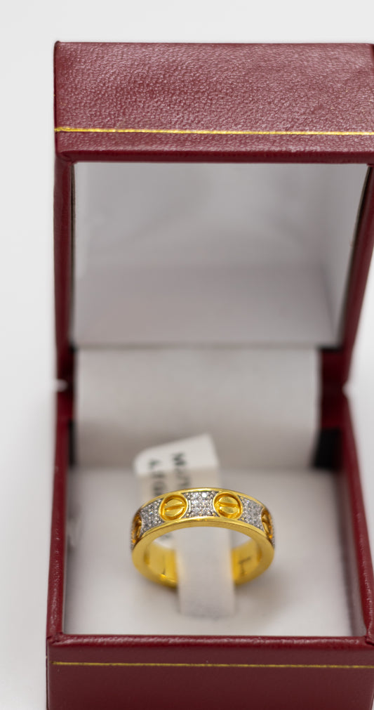 22k Cartier Gold Ring