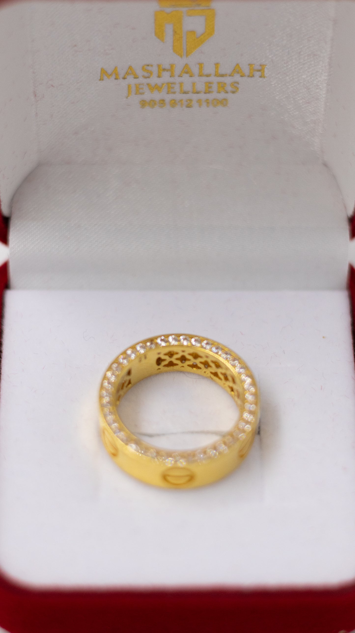 22k Cartier Gold Ring
