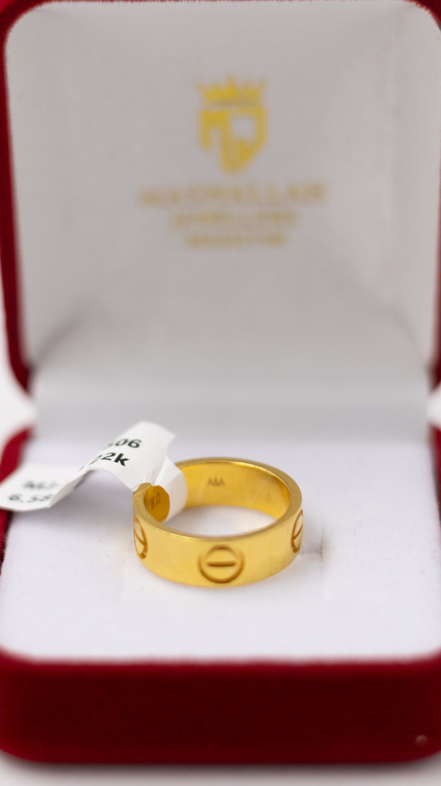 22k Cartier gold Ring