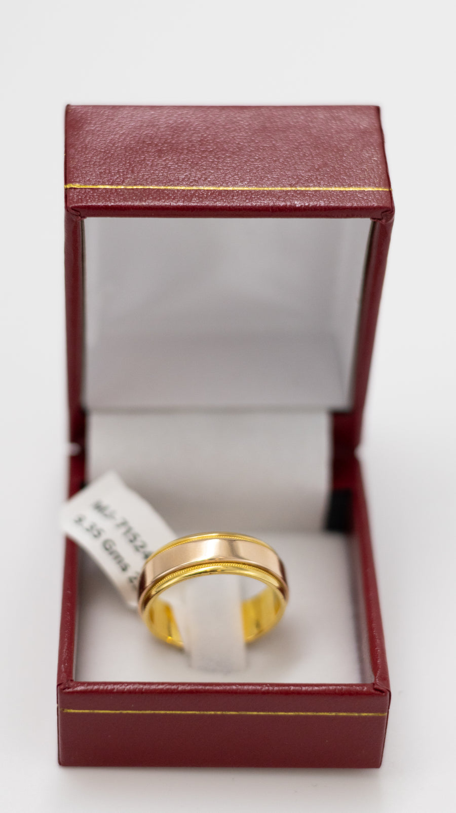 Classic Ruby Polki Ring - 22K