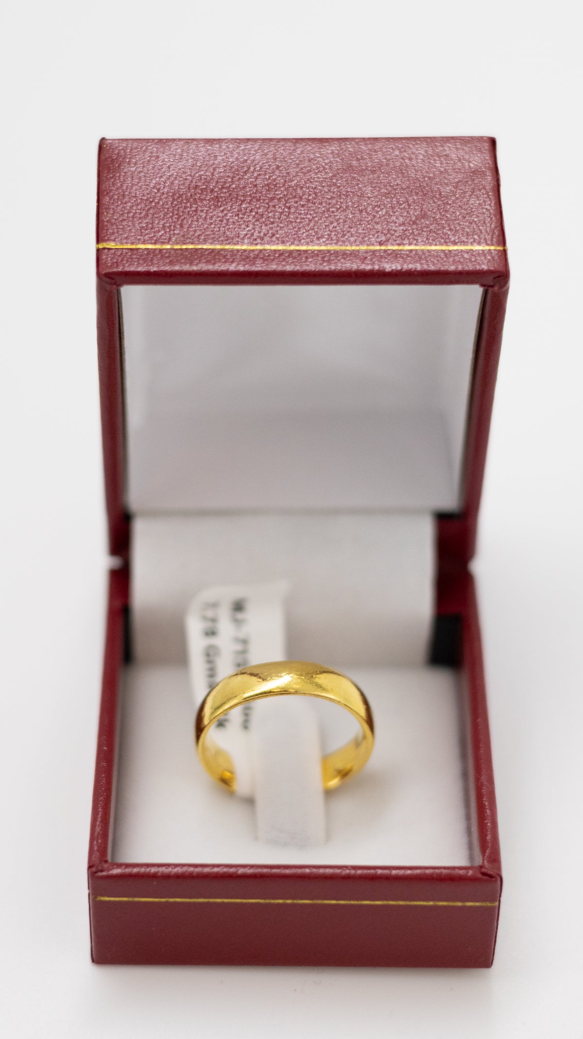 Classic Wave Gold Ring-22k