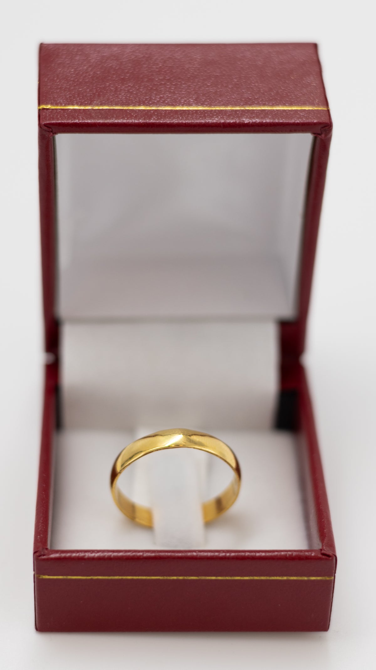 Elegant 22K Gold Plain Ring