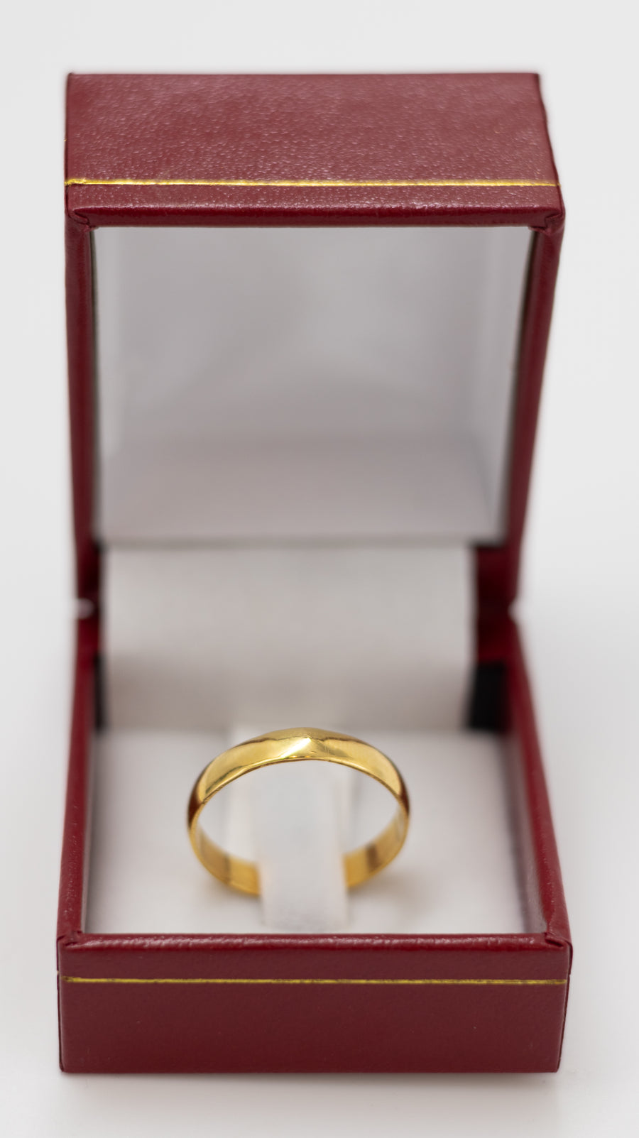 Elegant 22K Gold Plain Ring