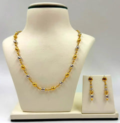 Modern style 22k Gold Necklace