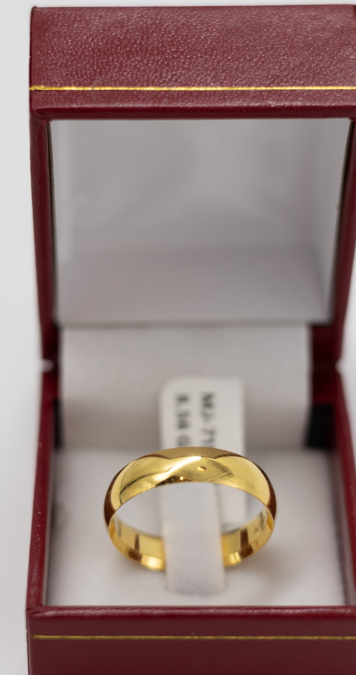 Smooth Gold Ring - 22k