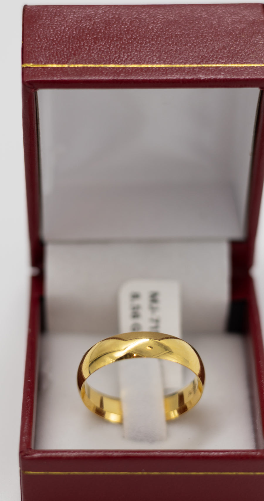 Smooth Gold Ring - 22k