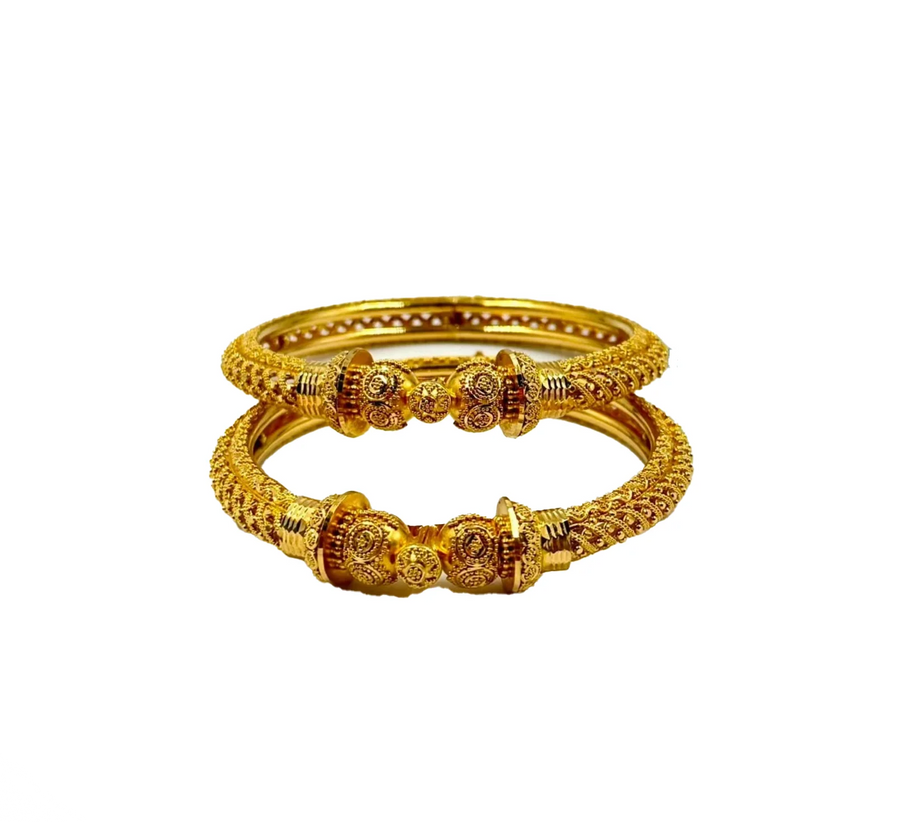 Traditional Kada Bangles - 22K